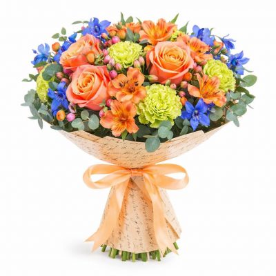 Цветочный букет «Яркое вдохновение»
