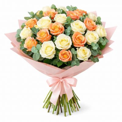 Букет из роз «Тепло души»