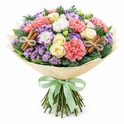 Красивый букет из ароматных цветов «Волшебный сон»