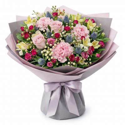 Дизайнерский букет из цветов «Лавандовая мечта»