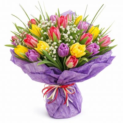 Букет ароматных цветов «Цветочная элегия»