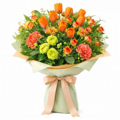 Букет из цветов «Солнечный вальс»