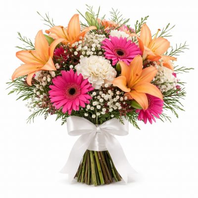 Свадебные букеты невесты из лилий