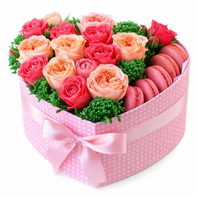 Коробка в виде сердца «Тепло августа»